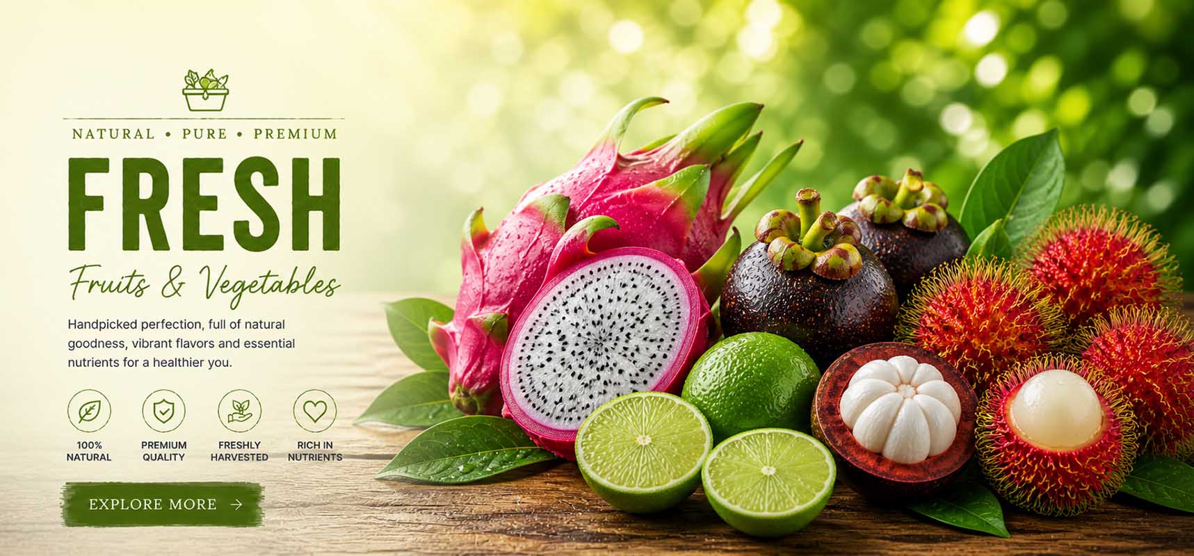 Fresh Fruits & Vegetables