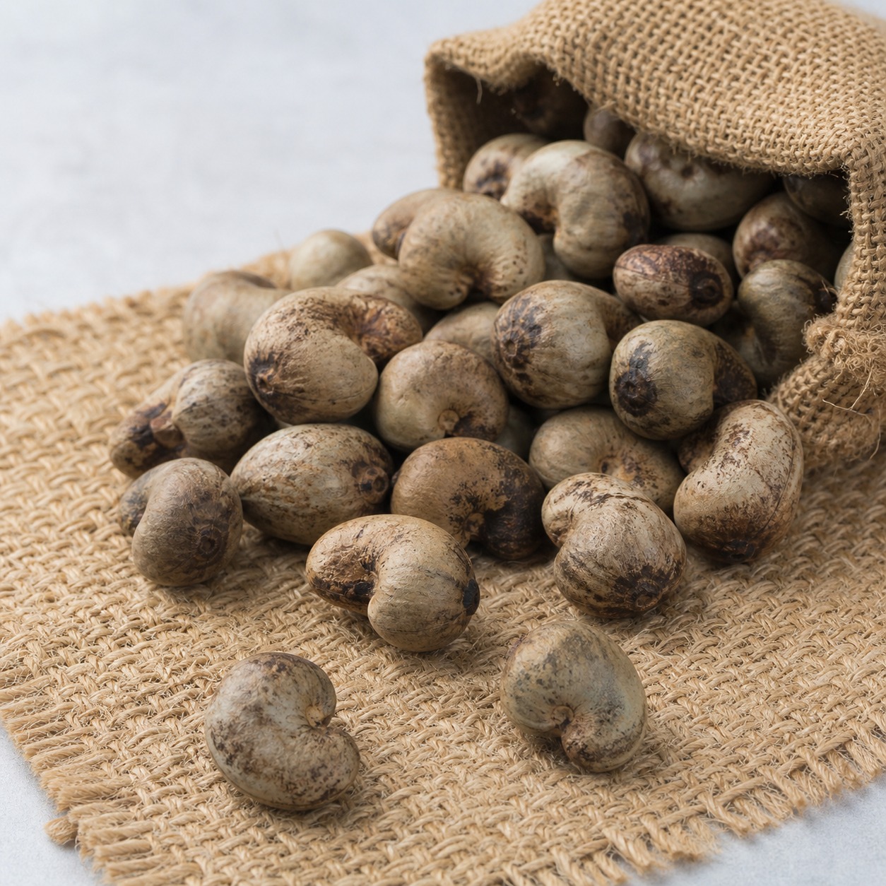 Raw Cashew Nuts in Shell
